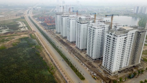 Ngắm từ trên cao tuyến đường 5.000 tỷ nối bốn quận, huyện tại Hà Nội